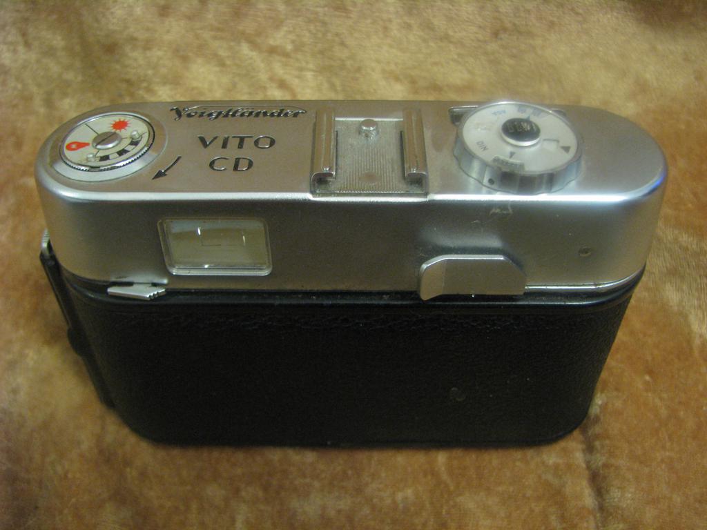 Voigtlander Voigtländer Vito CD Camera Lanthar 2.8/50 Lens ~ Cased